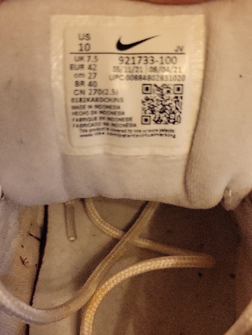 Women's Nike Air Max 97 White/Pure Platinum - Picture 4 of 4
